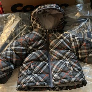 12m winter jacket with hood.
